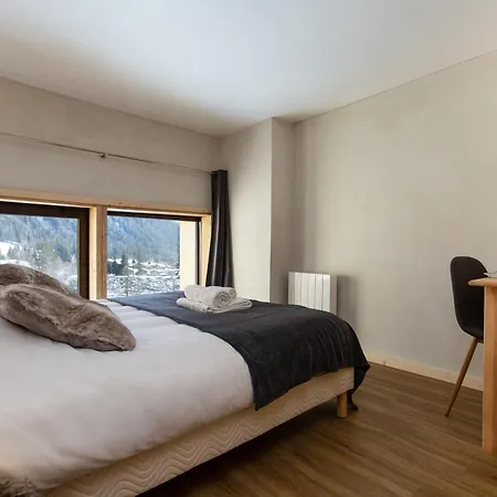 Grand Roc C411 From Slopes 280m, Mont-blanc View, Parking & Wifi - Happy شقة *