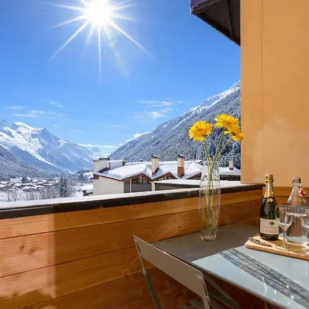 Grand Roc C411 From Slopes 280m, Mont-blanc View, Parking & Wifi - Happy شامونكس