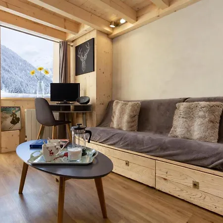 Grand Roc C411 From Slopes 280m, Mont-blanc View, Parking & Wifi - Happy شقة شامونكس
