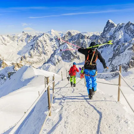 Grand Roc C411 From Slopes 280m, Mont-blanc View, Parking & Wifi - Happy * شامونكس